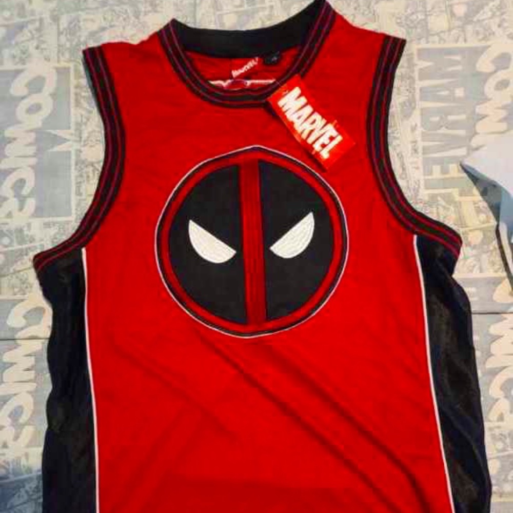 Marvel Deadpool '91 Jersey - Brand New | FREE....